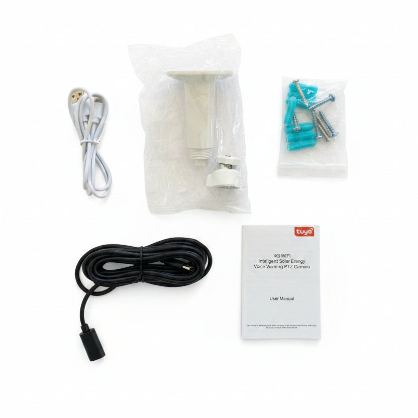 manual, cable, soporte